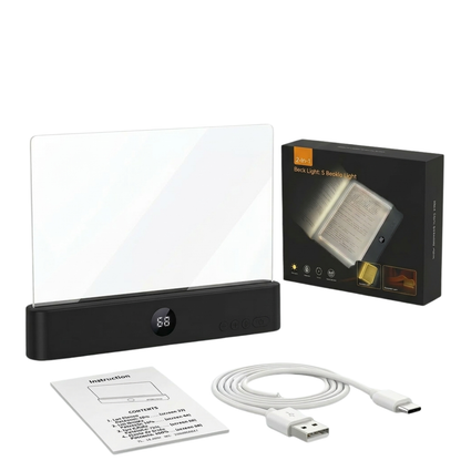 Panel de Lectura con Protección Ocular y Temporizador